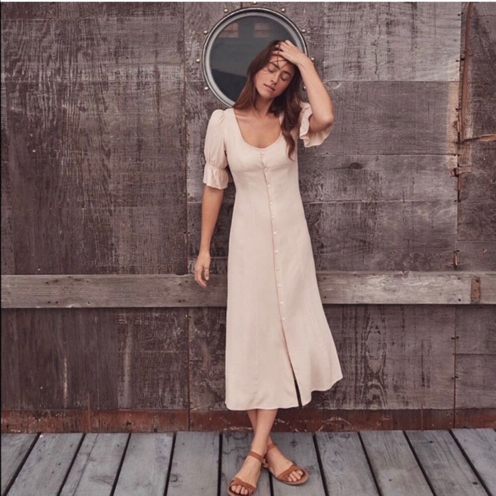 Christy Dawn Lennon dress in butterscotch